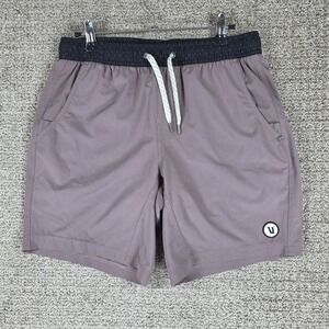 Vuori Mens Lined Kore Short Purple V302 Size Small 7" Inseam